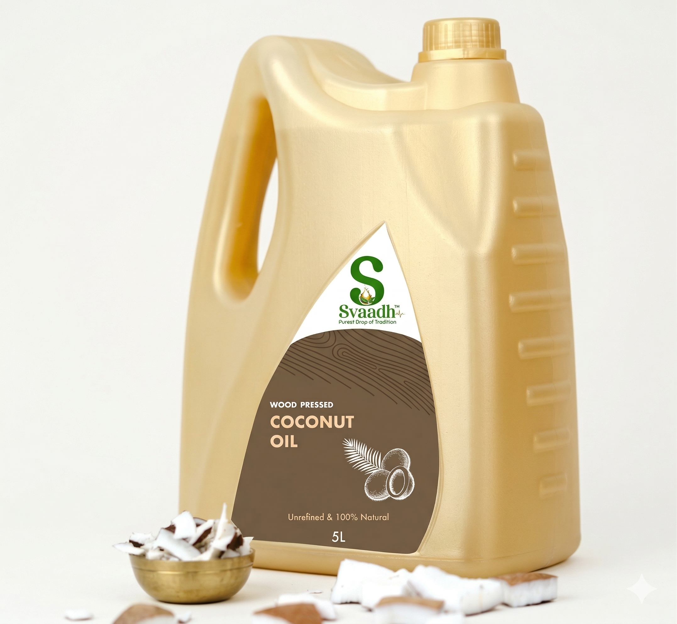 Wood-Pressed Coconut Oil