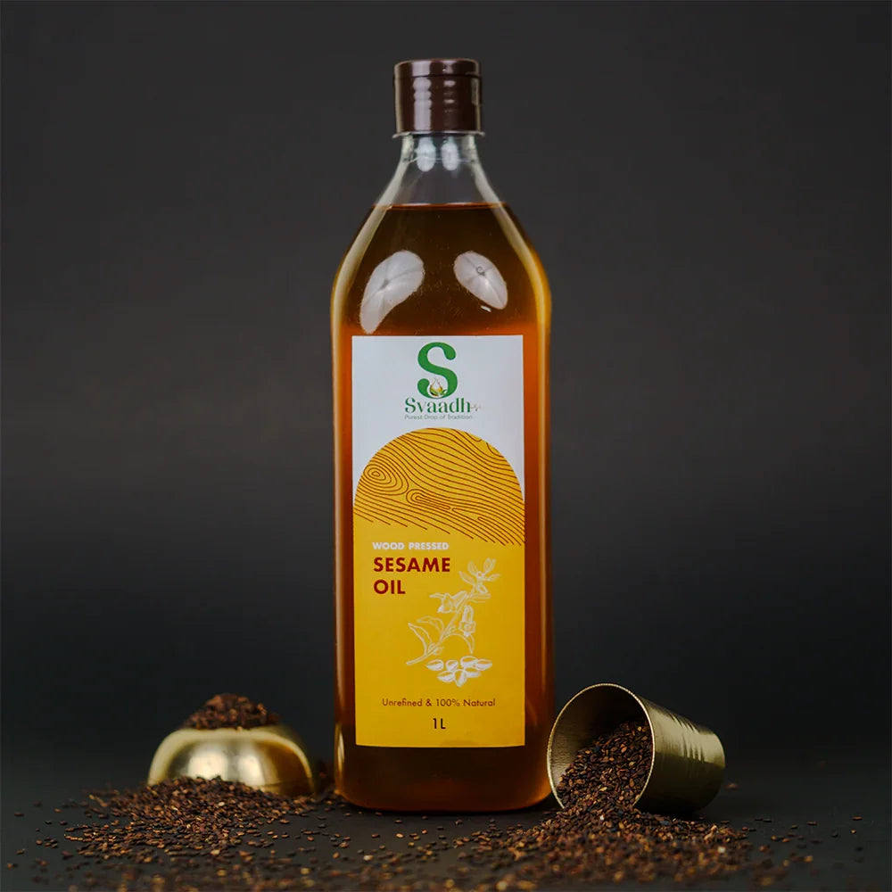 Wood-Pressed Sesame Oil