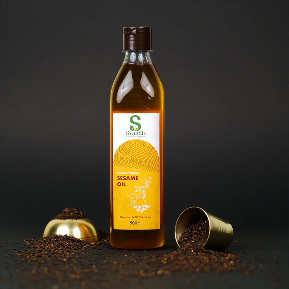 Wood-Pressed Sesame Oil