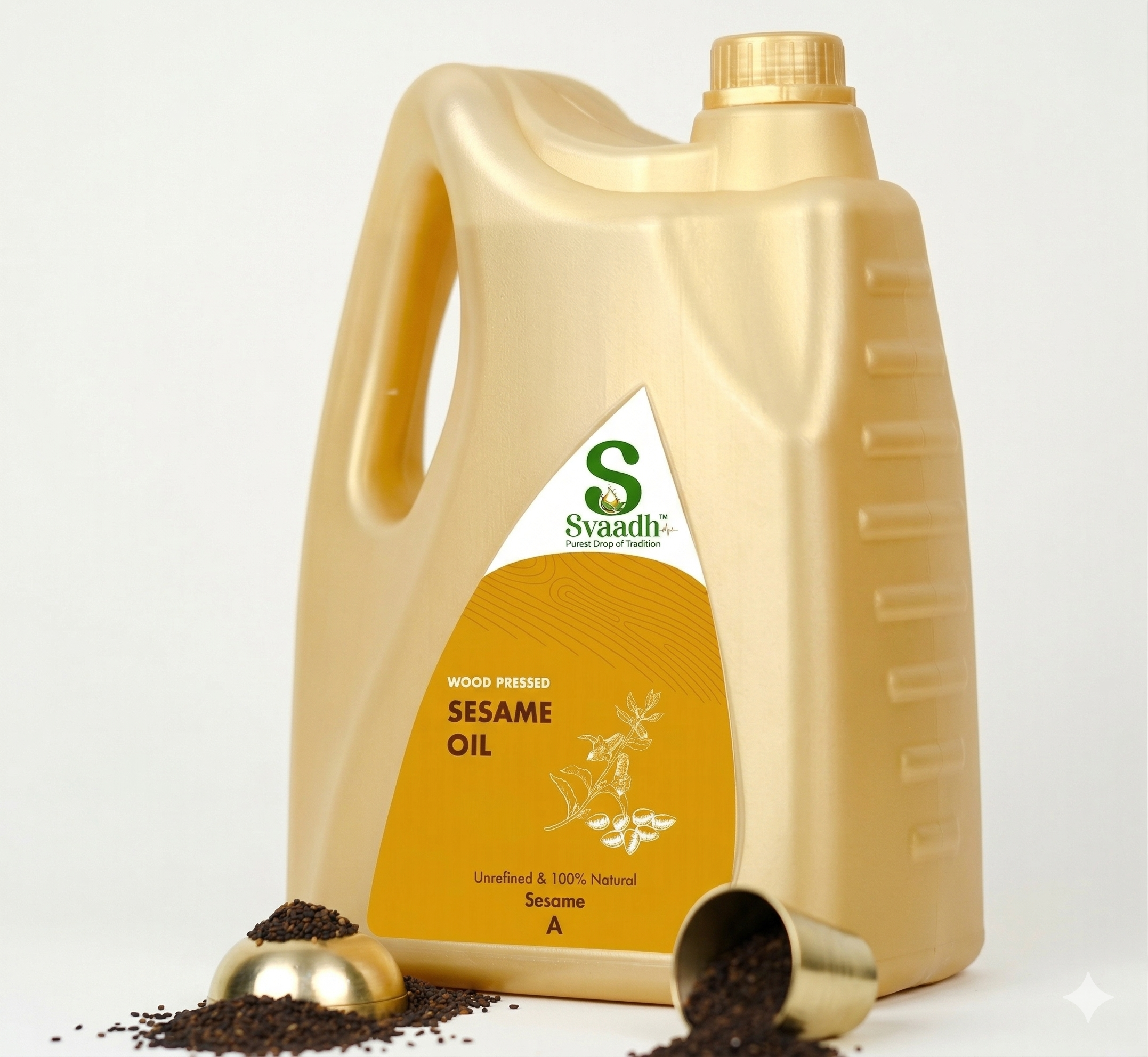 Wood-Pressed Sesame Oil