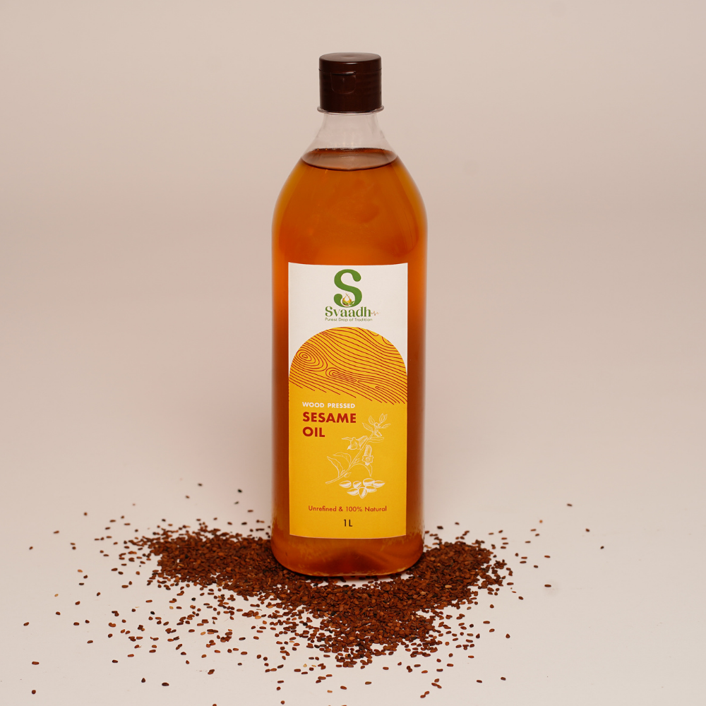 Wood-Pressed Sesame Oil