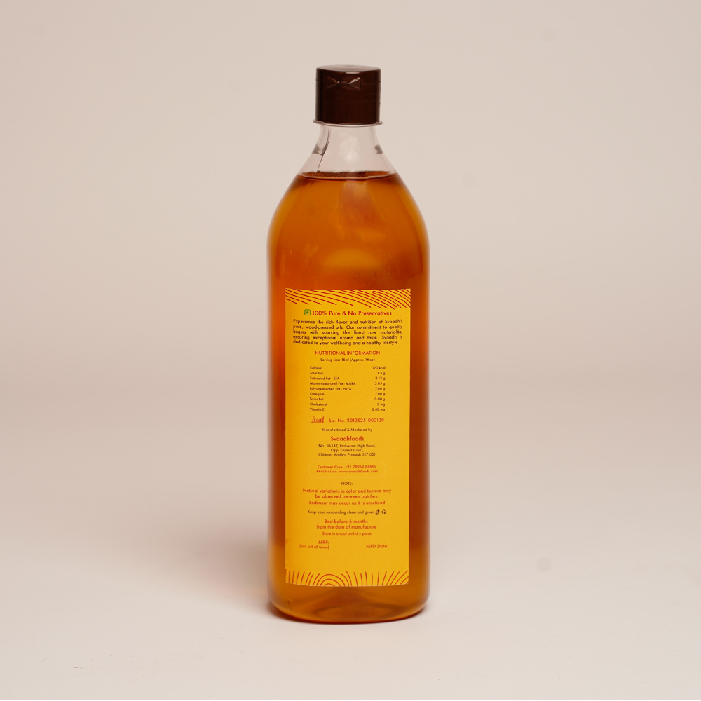 Wood-Pressed Sesame Oil