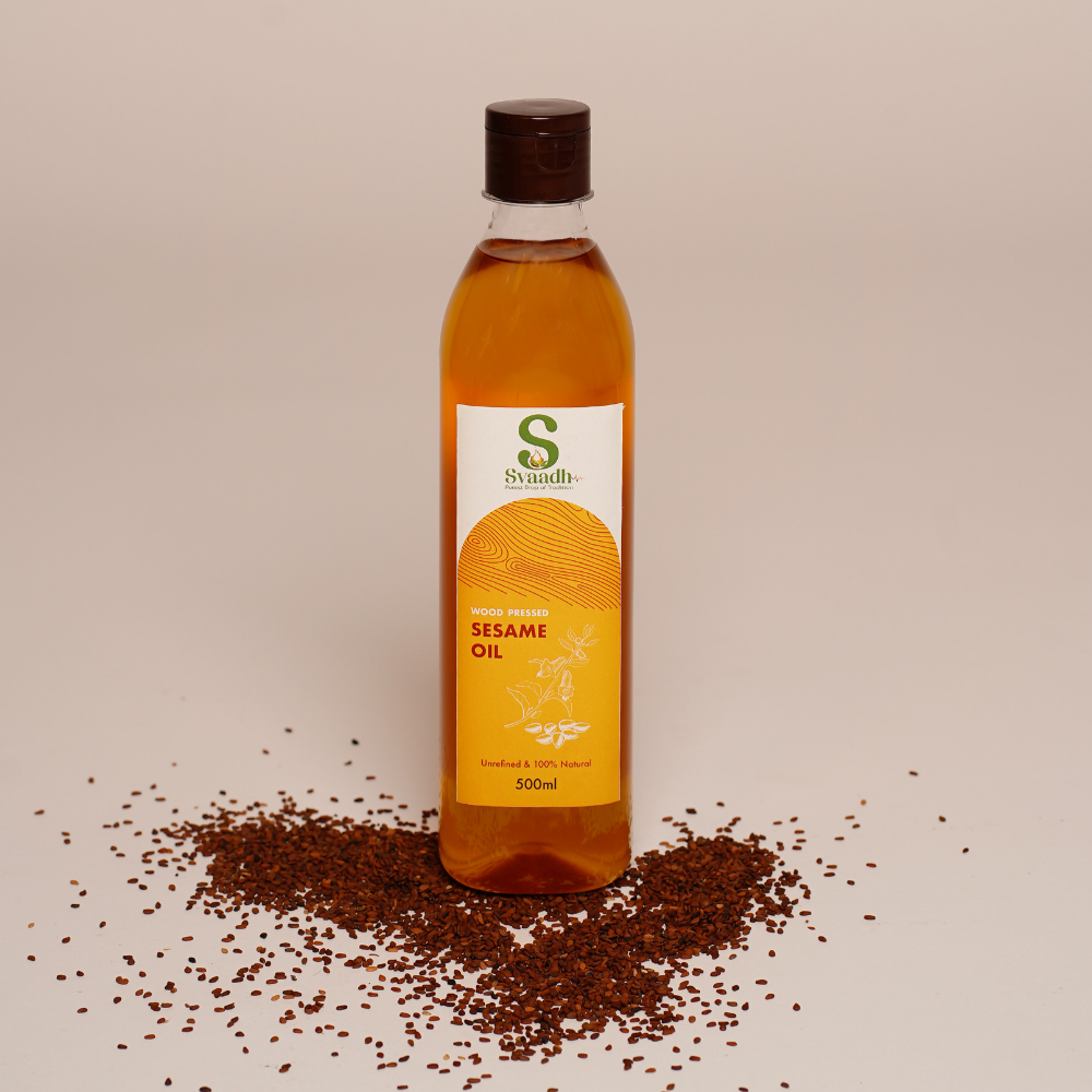 Wood-Pressed Sesame Oil